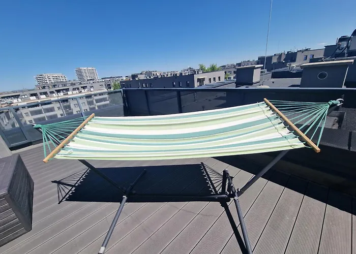 Apartament Z Tarasem I Miejscem Postojowym