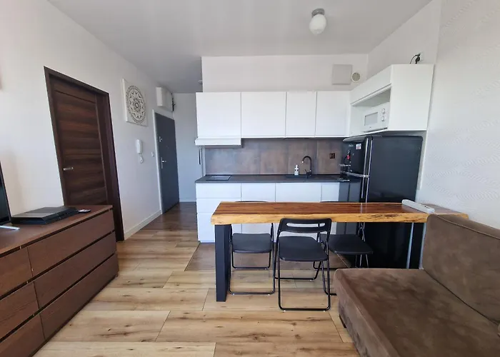 Apartament Z Tarasem I Miejscem Postojowym